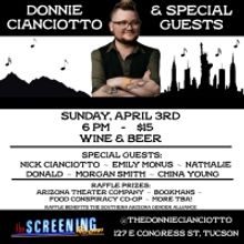 Donnie Cianciotto Announces Concert at The Screening Room