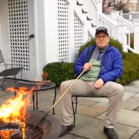 VIDEO: Stephen Colbert Talks Trump and More By the Fire While THE LATE SHOW is Off… Video