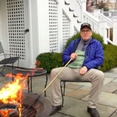VIDEO: Stephen Colbert Talks Trump and More By the Fire While THE LATE SHOW is Off the Air