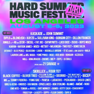 HARD Summer Adds MK B2b Sonny Fodera, Yung Bae, Pawsa, Rochelle Jordan, And NØLL To…