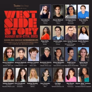 Teatro San Diego Releases Casting For WEST SIDE STORY