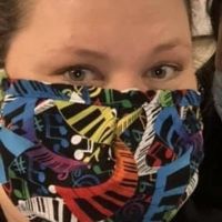 Main Street Theater Donates Fabric to Local Costume Designer Making Masks for…