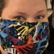 Main Street Theater Donates Fabric to Local Costume Designer Making Masks for Medical