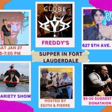 Variety Show SUPPER IN FORT LAUDERDALE Invites You To Come Play