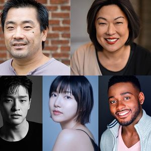 Cast Set for KIM'S CONVENIENCE at The Studio Theatre