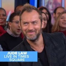 VIDEO: Jude Law Talks About His Son on GOOD MORNING AMERICA