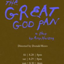 THE GREAT GOD PAN to Open at CSULA's Arena Theater