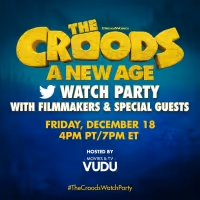THE CROODS: A NEW AGE Twitter Watch Party Today