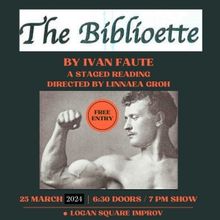 Staged Reading Of New Play THE BIBLIOETTE Set For Next Week