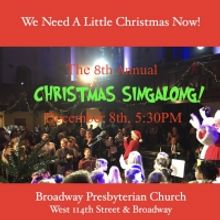 Line Up Set For 8th Annual Christmas Sing Along
