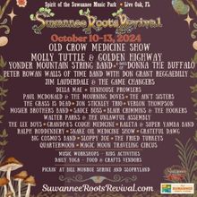 Suwannee Roots Revival Adds Molly Tuttle, Walter Parks, Paul McDonald, Jim Lauderdale