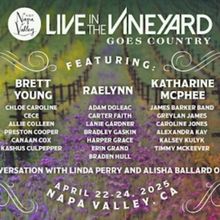 Jordan Davis & More Join Live In The Vineyard Goes Country 2025 Lineup