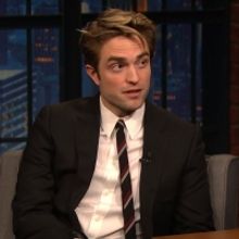 VIDEO: Robert Pattinson Talks About How He Passed the Time on Set on LATE NIGHT WITH 