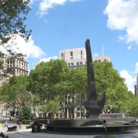 'TRIUMPH OF THE HUMAN SPIRIT' Sculpture Celebrates Anniversary in Foley Square This…