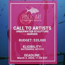 Pompano Beach Calls for Artists for Underwater Reef Sculpture Project