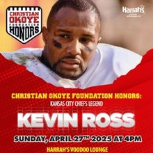 Kansas City Chiefs Legend Kevin Ross Headlines Christian Okoye Foundation's Annual Ce
