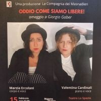 BWW Review: ODDIO COME SIAMO LIBERE - OMAGGIO A GIORGIO GABER al Teatro Lo Spazio