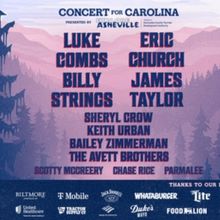 'Concert for Carolina' Adds Veeps Livestream Due to Large Demand