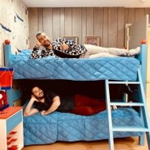 Lance Bass Shares Personal Tour of the Brady Bunch House Renovated By HGTV