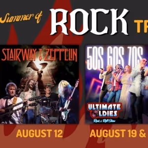 Get Ready to Rock with the Williamson County Performing Arts Center Summer Tribute…