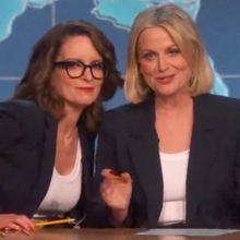 Video: Tina Fey & Amy Poehler Bring Back 'Weekend Update' on the Emmys; Watch Their T