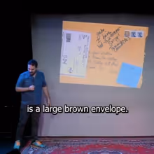 Video: Gabe Mollica Shares His Sondheim Letter Story