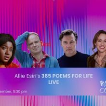 Allie Esiri's 365 Poems For Life Comes to Chelsea Arts Festival.