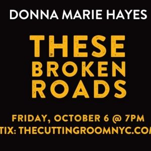 Donna Marie Hayes Comes To The Cutting Room To Launch New Book 'These Broken Roads'