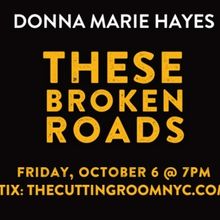 Donna Marie Hayes Comes To The Cutting Room To Launch New Book 'These Broken Roads'