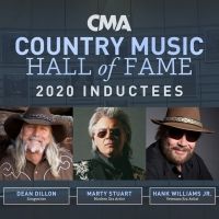 Dean Dillon, Marty Stuart and Hank Williams Jr. Announced for The Country Music Hall Of Fame Class Of 2020