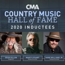 Dean Dillon, Marty Stuart and Hank Williams Jr. Announced for The Country Music Hall Of Fame Class Of 2020