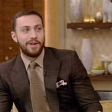 VIDEO: Aaron Taylor-Johnson Talks Coaching His Daughter's Basketball Team on LIVE WIT