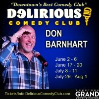 Don Barnhart Brings The Nightly Funny At Delirious Comedy Club In Las Vegas
