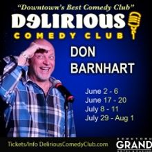 Don Barnhart Brings The Nightly Funny At Delirious Comedy Club In Las Vegas