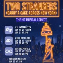 Events Set for TWO STRANGERS (CARRY A CAKE ACROSS NEW YORK) at A.R.T.