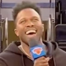 Video: Joshua Henry Sings the National Anthem at the Knicks Game