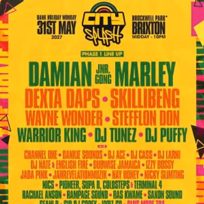 City Splash Festival to Present Damian Marley and Dancehall Stars