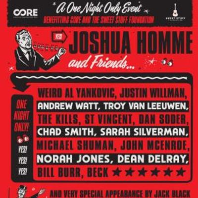 Josh Homme and Friends to Benefit CORE and Sweet Stuff