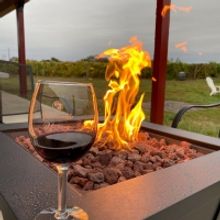FIRE PITS, HEATERS & GREAT WINE MAKE Fire Pits, Heaters & Great Wine at NJ WINERIES