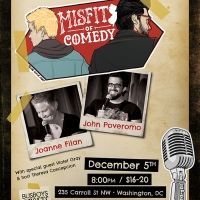 Join The Misfits Of Comedy At BUSBOYS AND POETS
