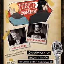 Join The Misfits Of Comedy At BUSBOYS AND POETS