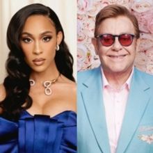 Michaela Jaé Rodriguez Joins Elton John's Annual Oscars Viewing Party; Rina Sawayama