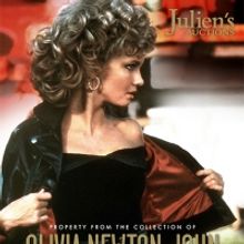 Olivia Newton-John Grease Leather Jacket and Pants Are Up For Auction