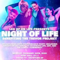 Leg Up On Life Presents NIGHT OF LIFE Benefiting The Trevor Project