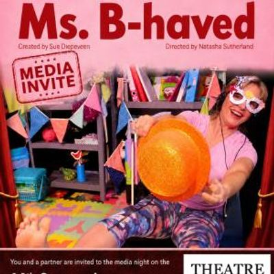 MS. B-HAVED Solo Show to Open at Theatre on the Square
