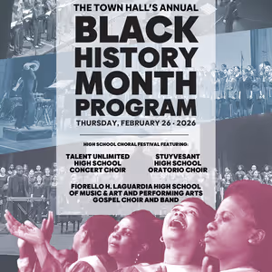 Town Hall to Host BLACK HISTORY MONTH CHORAL FESTIVAL Featuring Damien Sneed