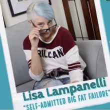 VIDEO: Comedy Legend Lisa Lampanelli Dishes on Why She is a Self Proclaimed 'Big Fat Failure' and Proud of It