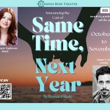 SAME TIME, NEXT YEAR To Be Featured at Compass Rose Theater