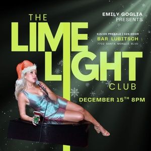 Emily Goglia Will Present THE LIMELIGHT CLUB At Bar Lubitsch