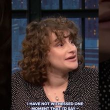Jo Firestone Visits LATE NIGHT WITH SETH MEYERS to Discuss LOVE ISLAND and Her New Bo